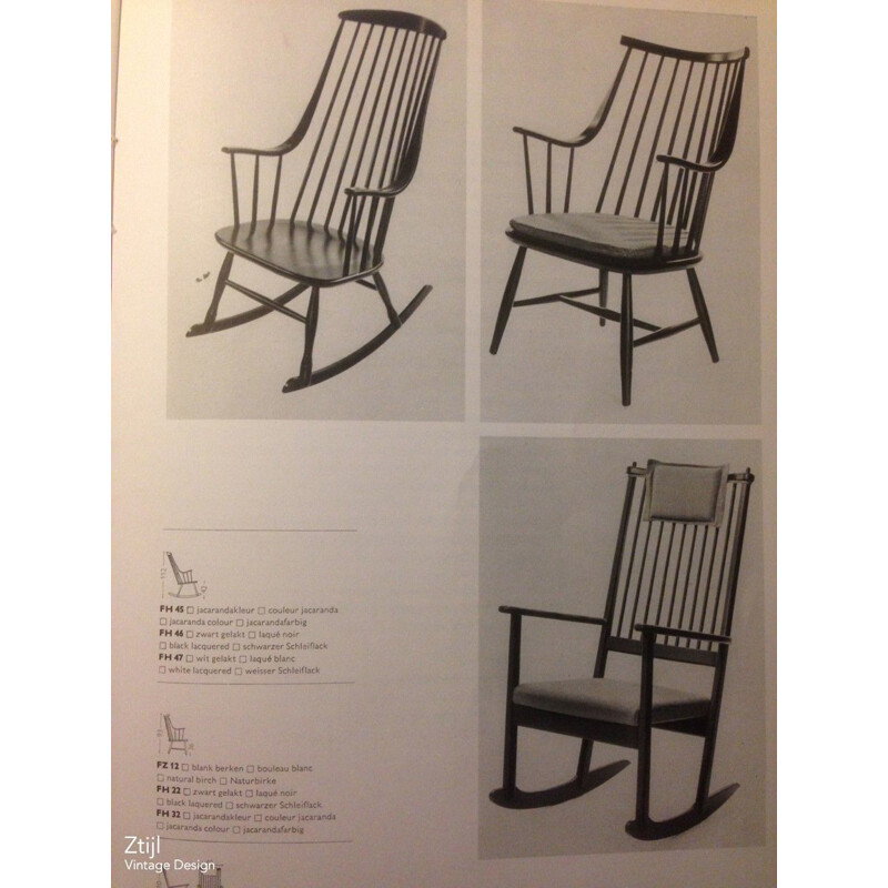 Suite de 2 fauteuils vintage suédoises par Lena Larsson pour Nesto