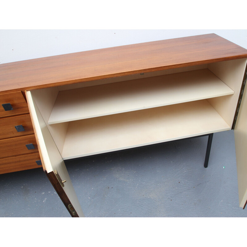 Vintage German sideboard in walnut