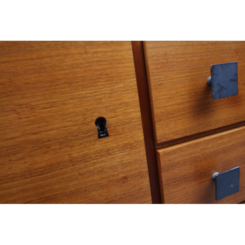 Vintage German sideboard in walnut