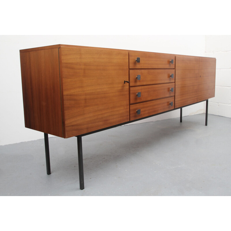 Vintage German sideboard in walnut