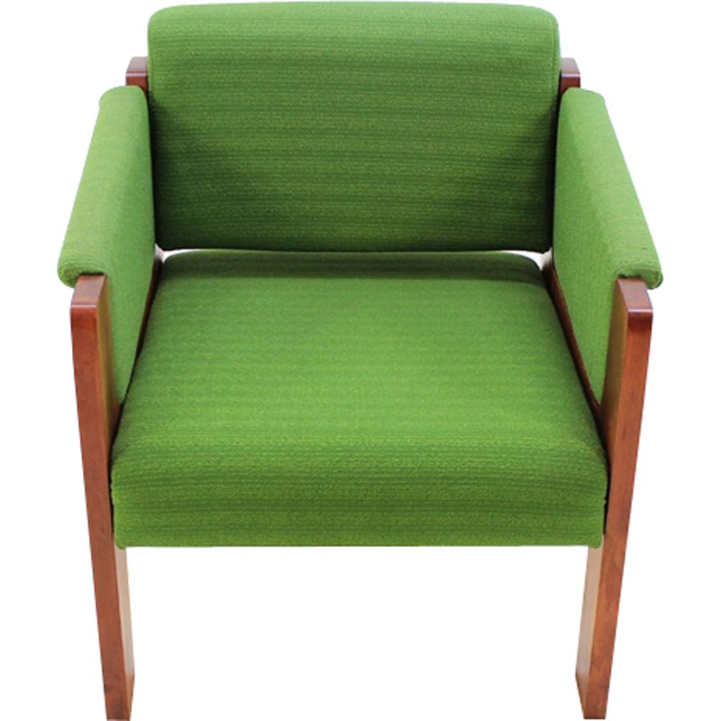 Fauteuil lounge Vintage vert