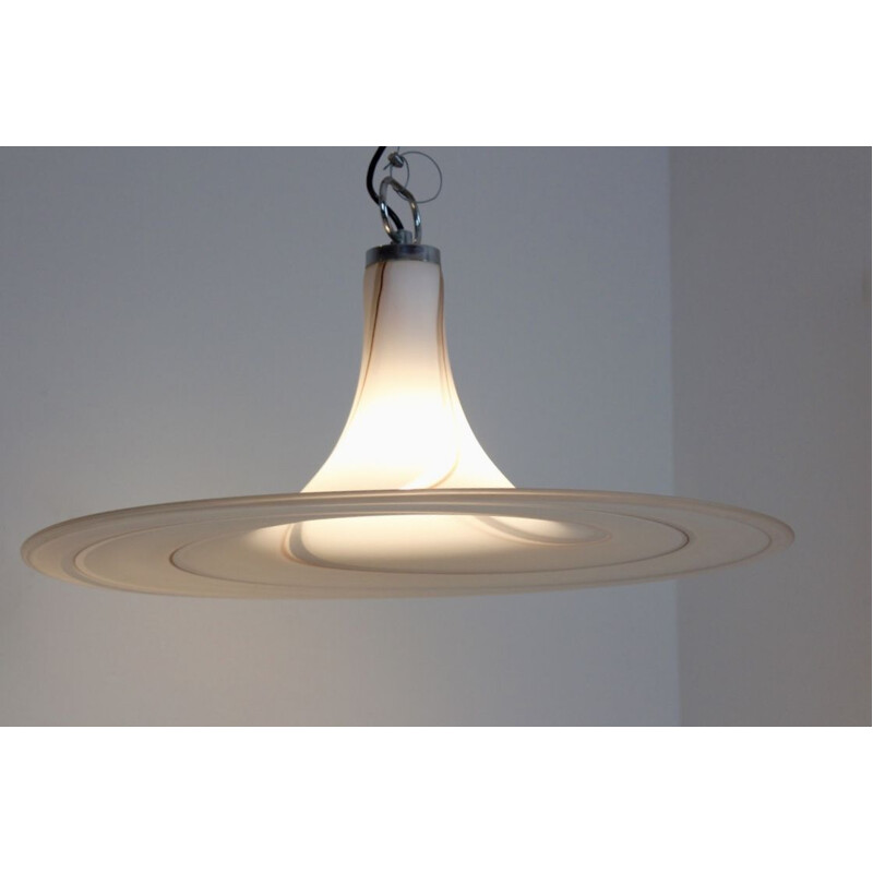 Lámpara de suspensión vintage de Vetri Murano