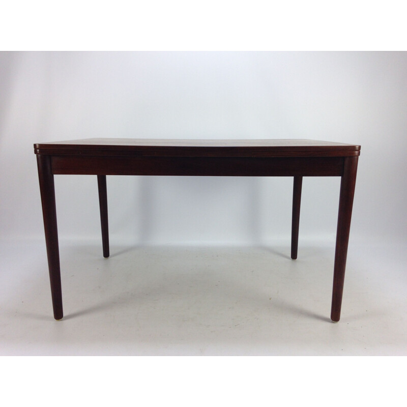 Vintage extendable dining table in teak by Pastoe