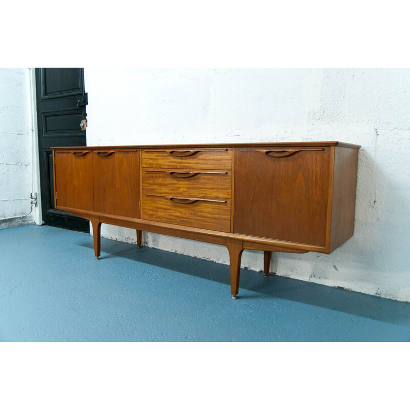 Vintage scandinavian Jentique sideboard in teak 1960