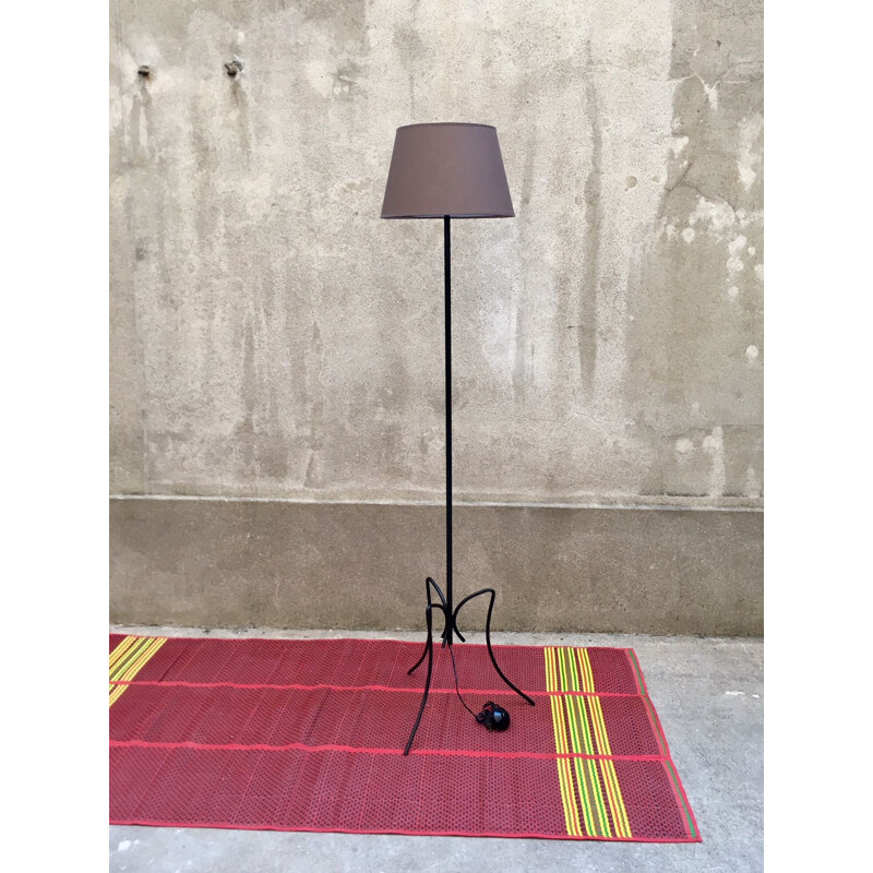 Vintage chic and retro tripod floor lamp 1960