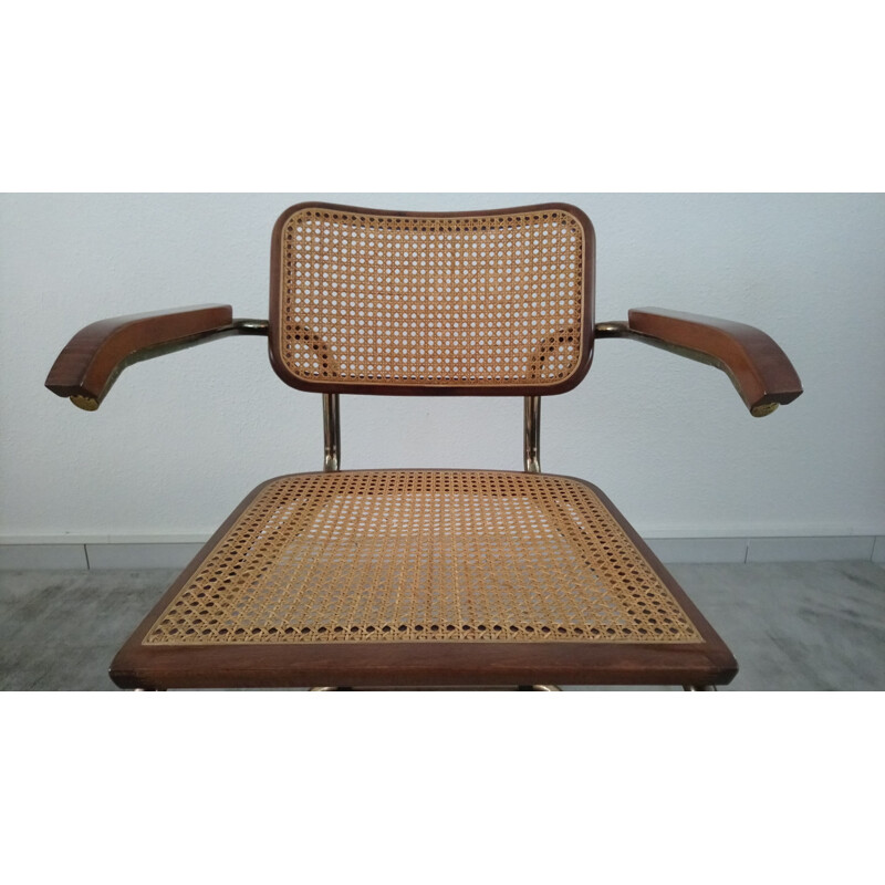 Paire de chaises vintage CESCA B64 Marcel Breuer