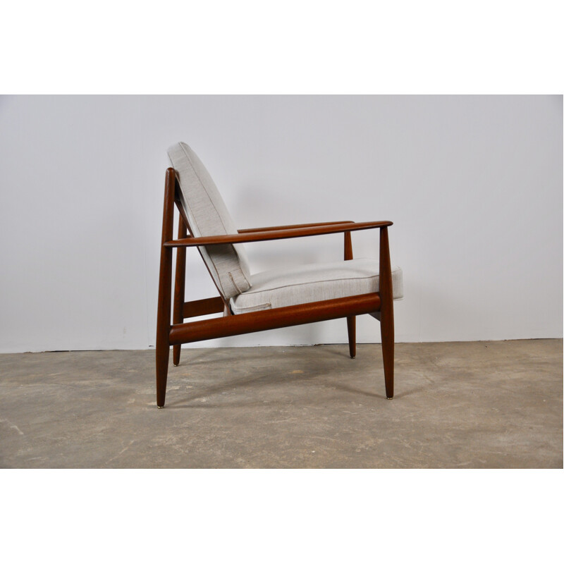 Suite de 2 fauteuils vintage en teck par Grete Jalk pour France & Daverkosen
