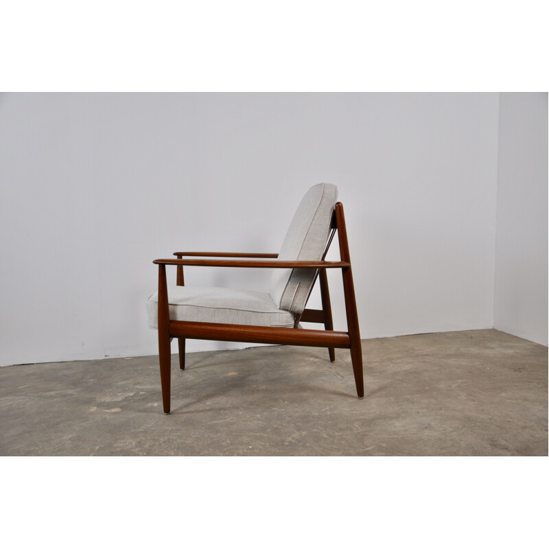Suite de 2 fauteuils vintage en teck par Grete Jalk pour France & Daverkosen