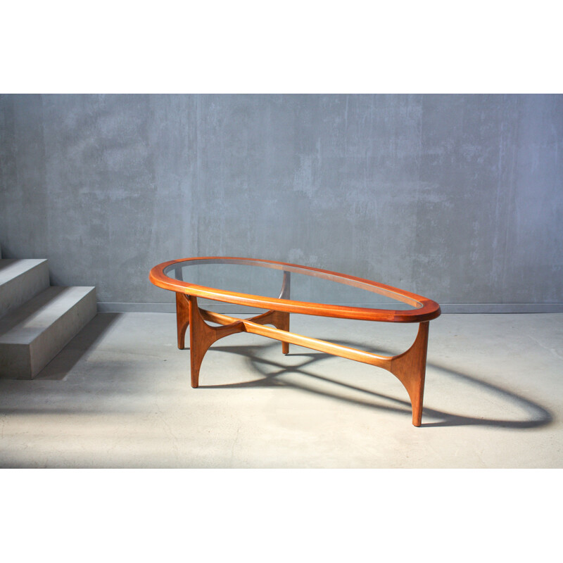 Vintage Tear-Drop coffee table by Stonehill