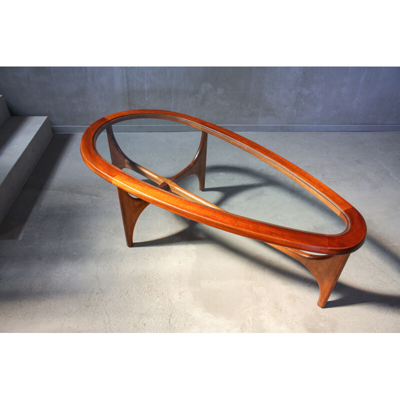 Vintage Tear-Drop coffee table by Stonehill