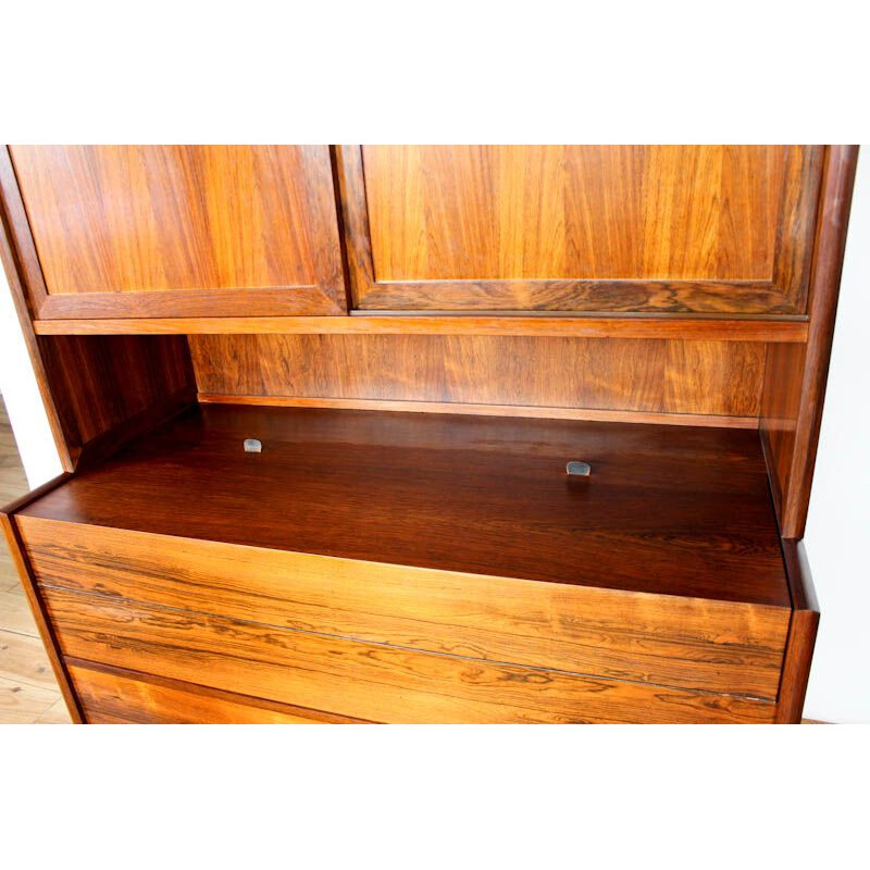 Vintage Rio rosewood bookcase