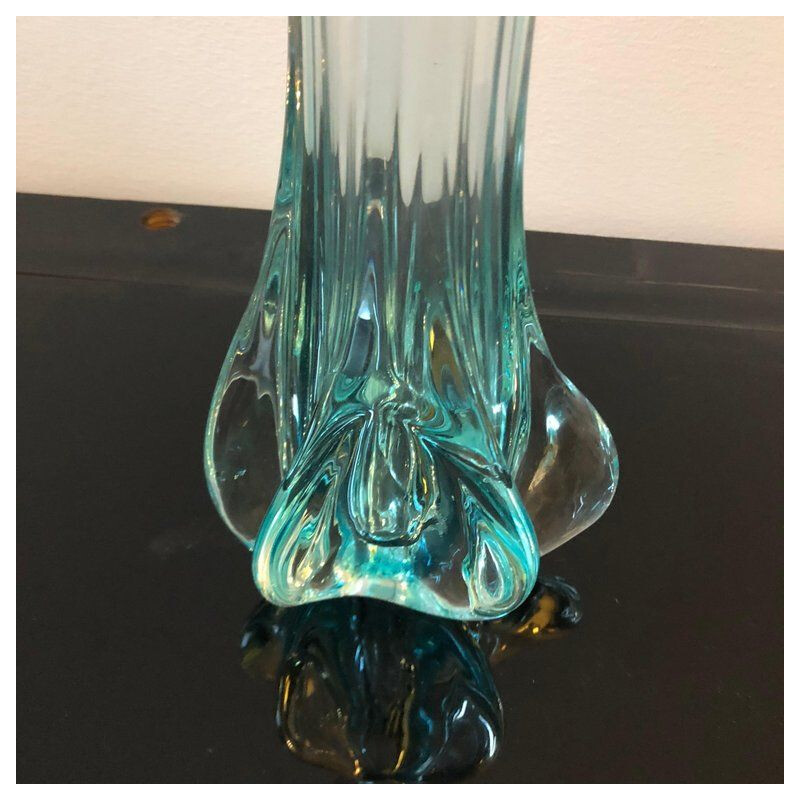 Vase vintage en verre de Murano