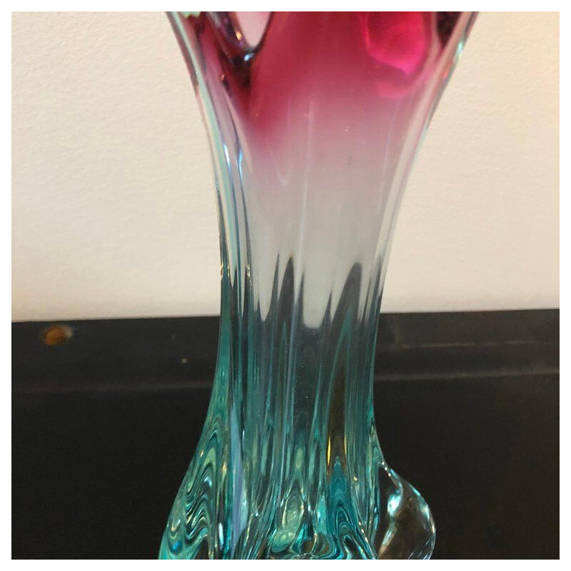 Vintage Vase in Murano Glass