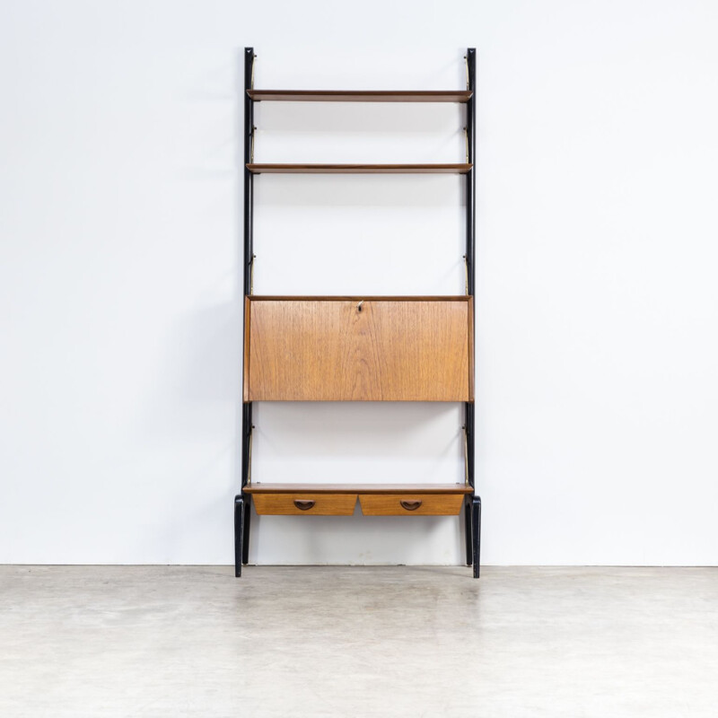 Vintage wall unit by Louis Van Teeffelen for Wébé