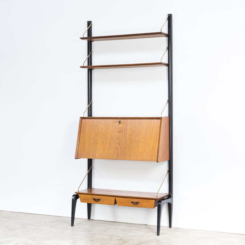 Vintage wall unit by Louis Van Teeffelen for Wébé