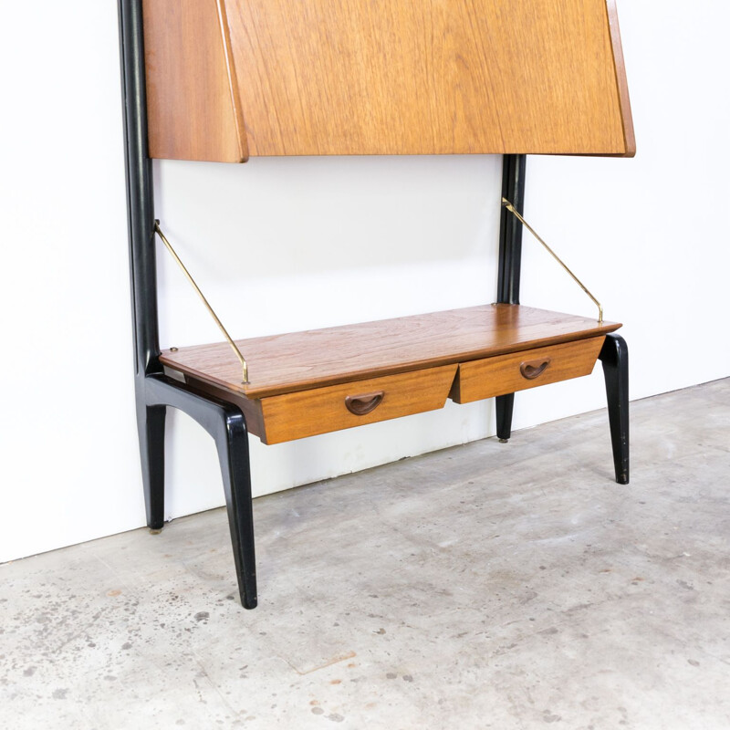 Vintage wall unit by Louis Van Teeffelen for Wébé