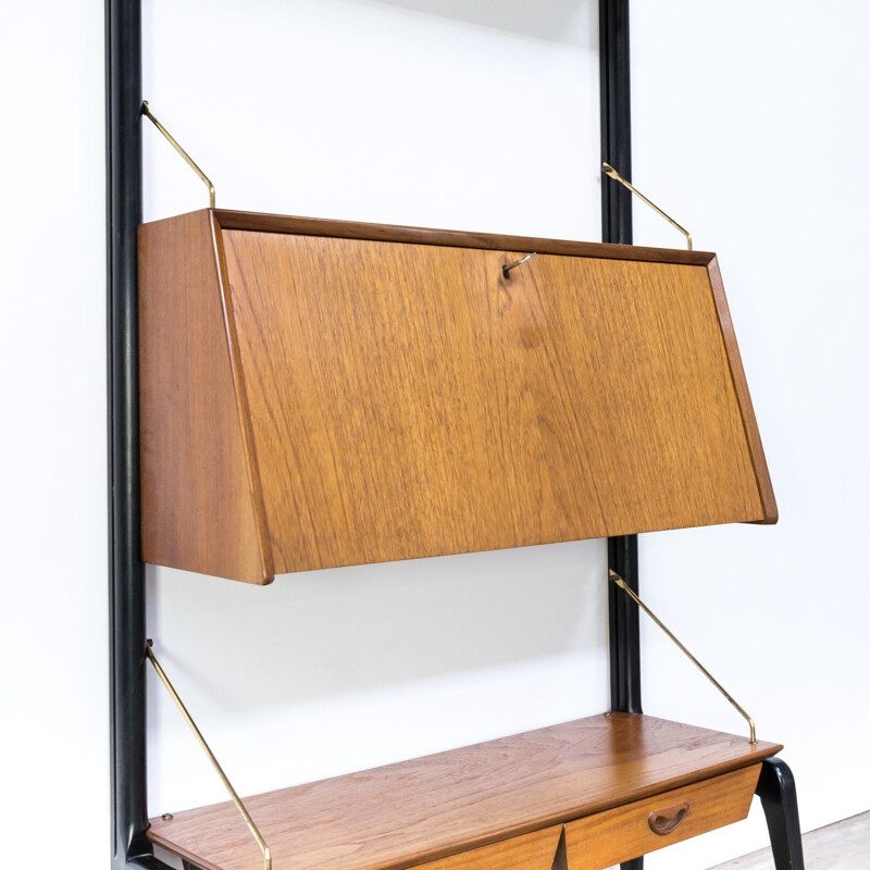 Vintage wall unit by Louis Van Teeffelen for Wébé