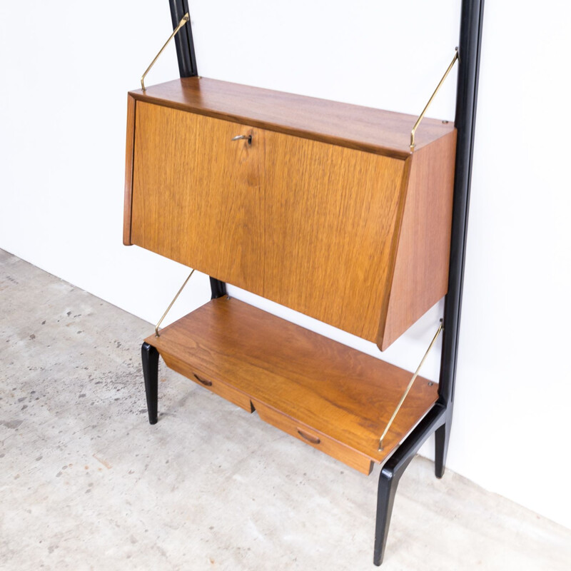 Vintage wall unit by Louis Van Teeffelen for Wébé