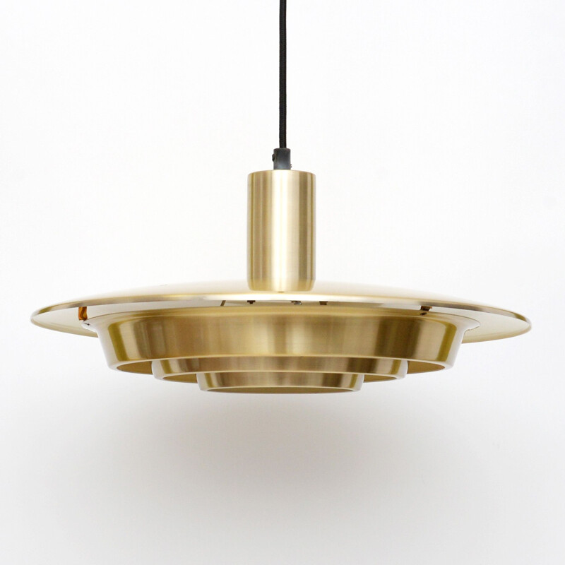 Danish Hamalux vintage Lamp in brass