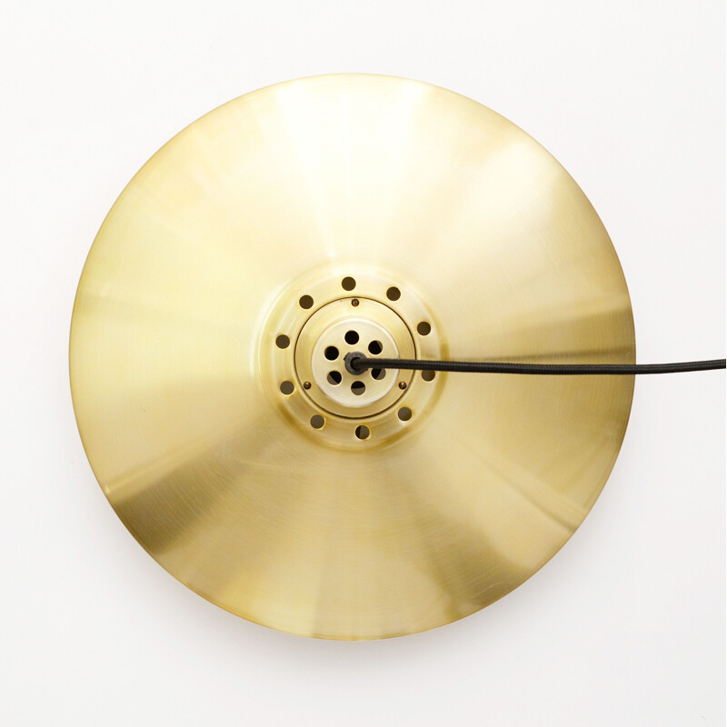 Danish Hamalux vintage Lamp in brass