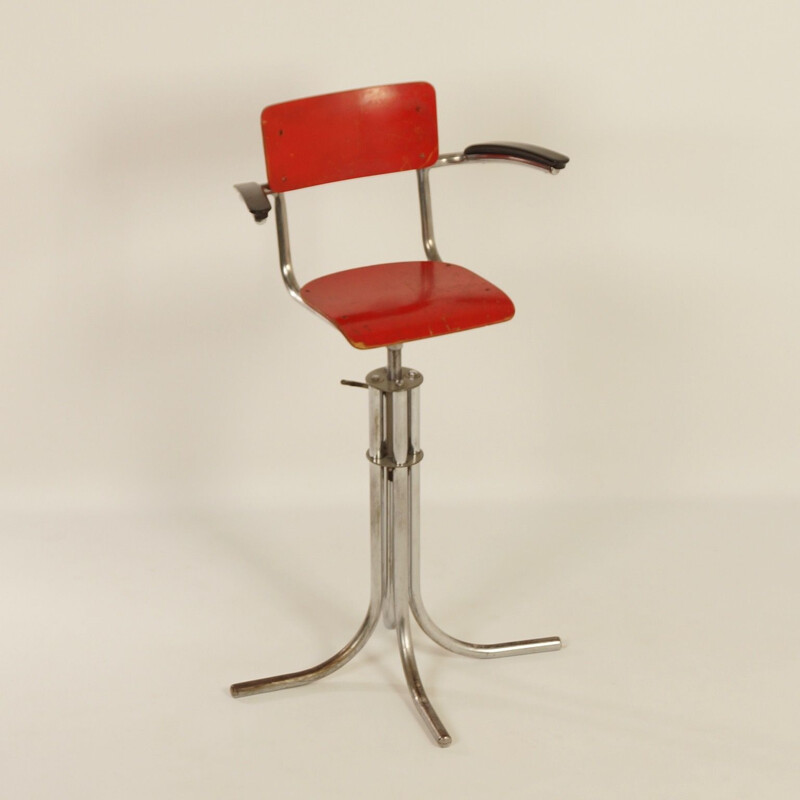 Kids Barber Chair by W.H. Gispen for Gispen