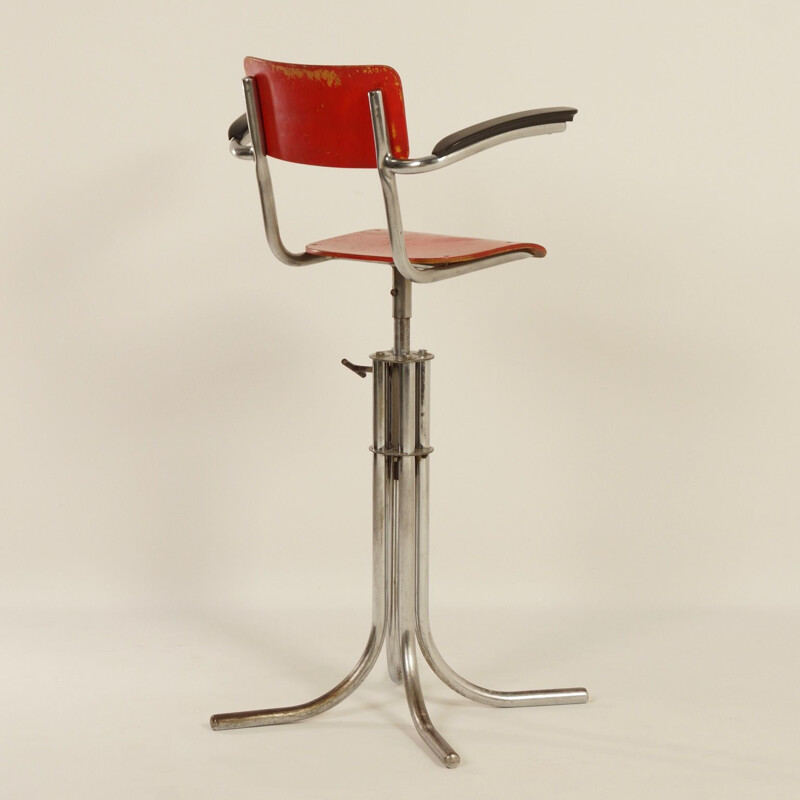 Kids Barber Chair by W.H. Gispen for Gispen