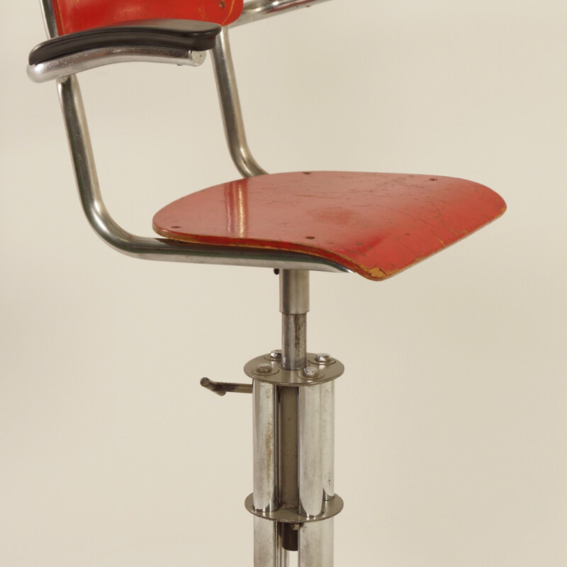 Kids Barber Chair by W.H. Gispen for Gispen