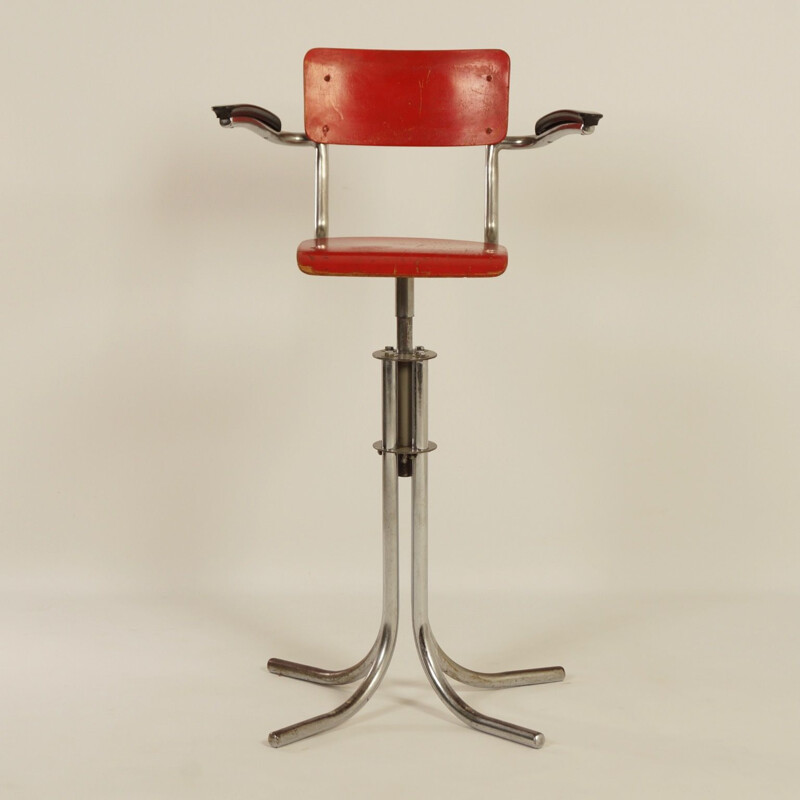 Kids Barber Chair by W.H. Gispen for Gispen