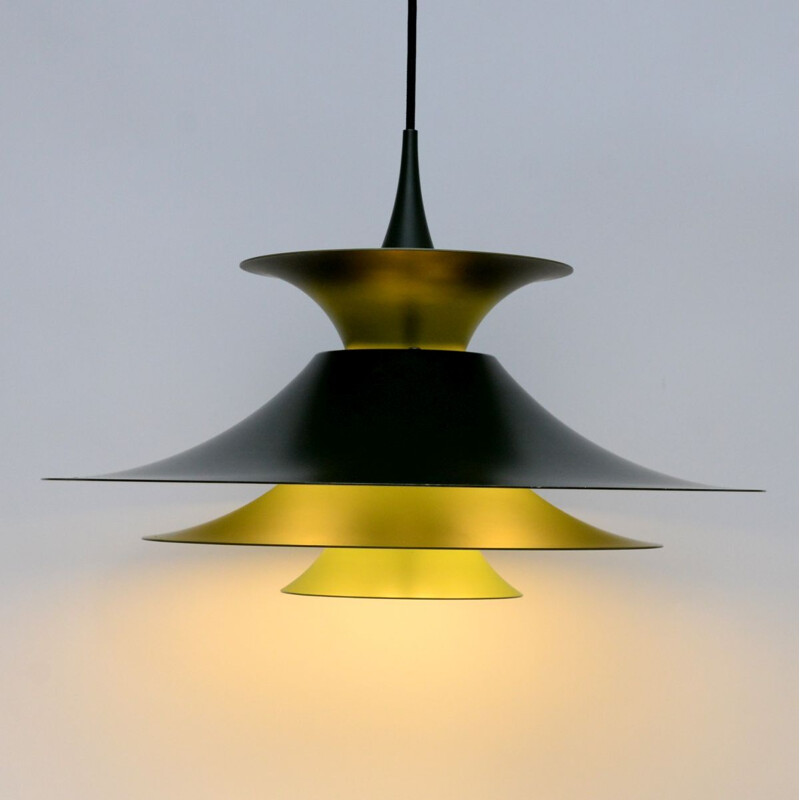 Vintage large Radius pendant lamp by Erik Balslev