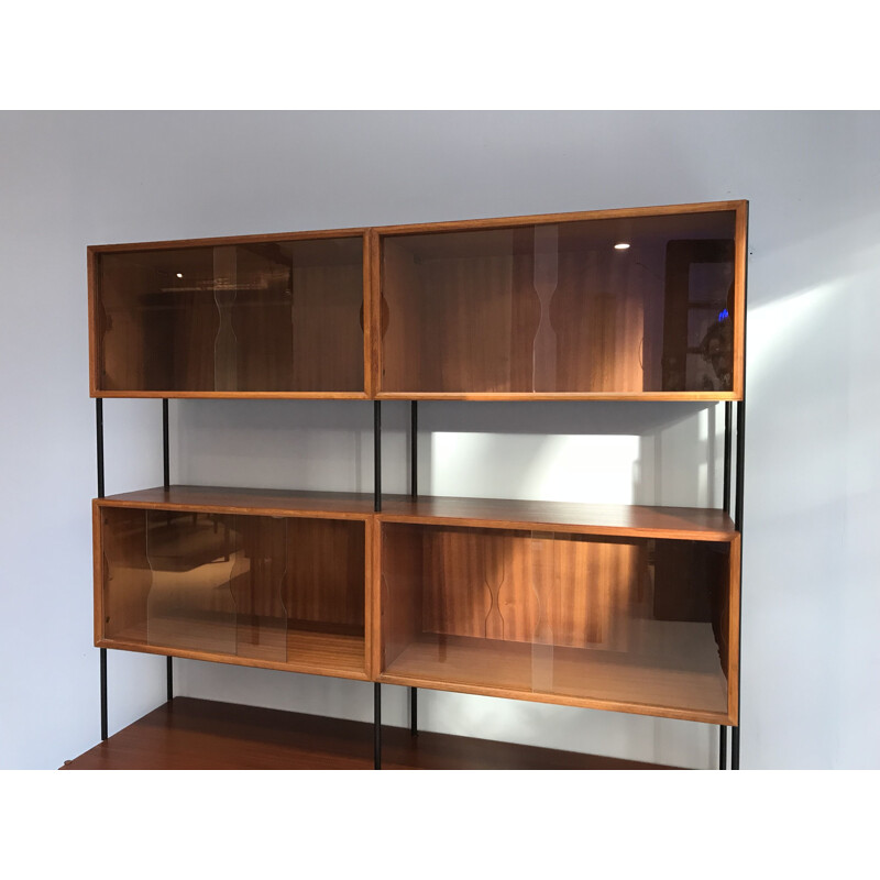 Vintage wall unit in teak