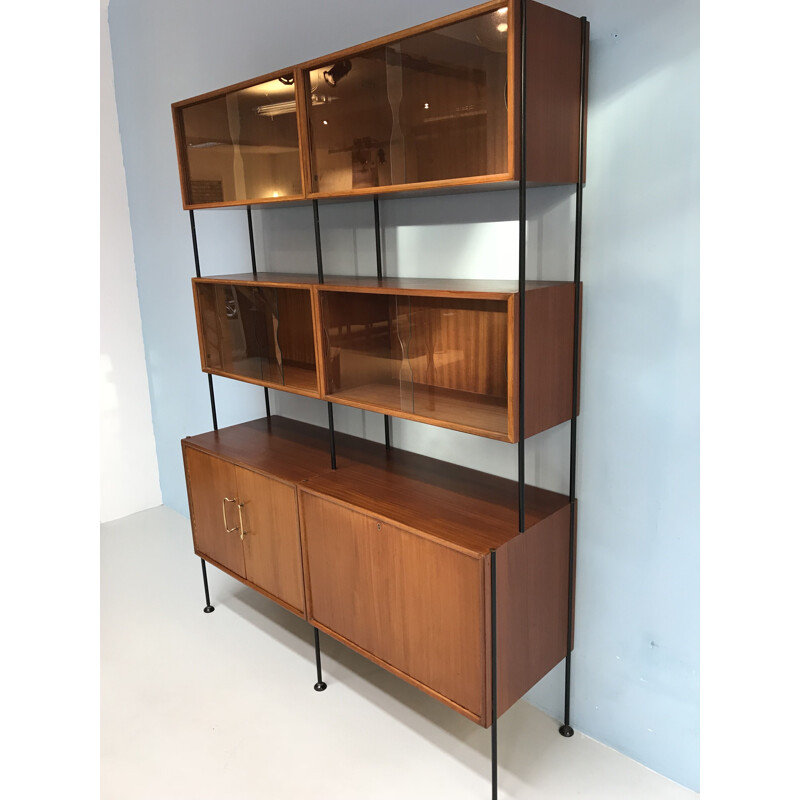 Vintage wall unit in teak