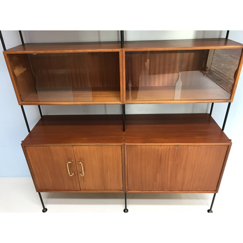 Vintage wall unit in teak