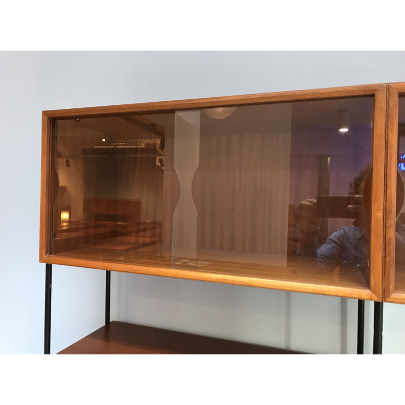 Vintage wall unit in teak