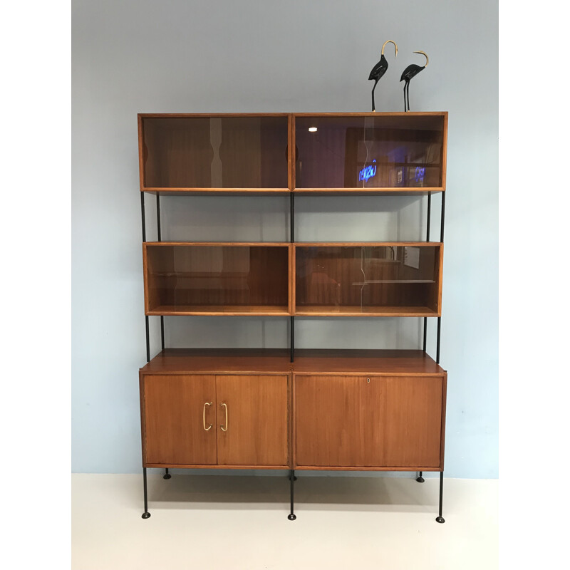 Vintage wall unit in teak