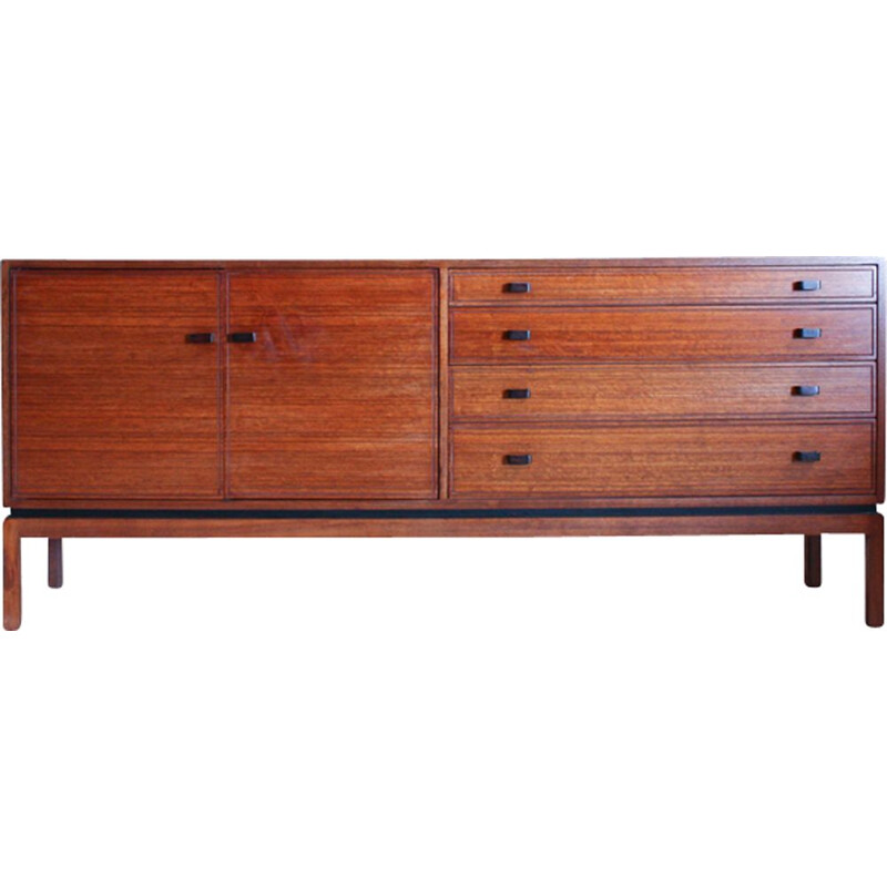 Vintage english sideboard in teak 1960