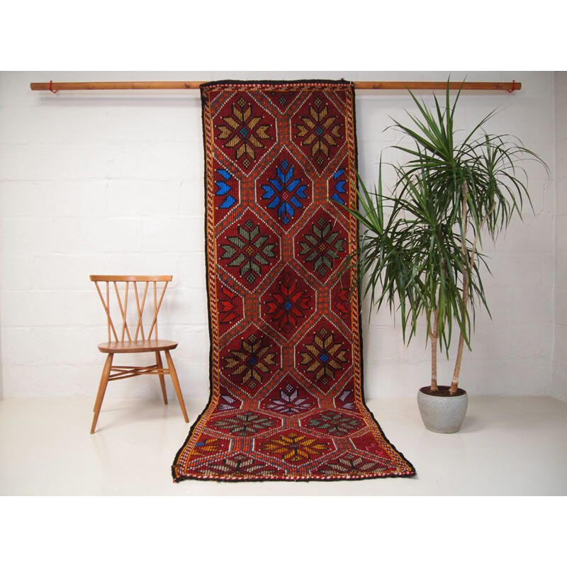 Tapis tribal turque vintage