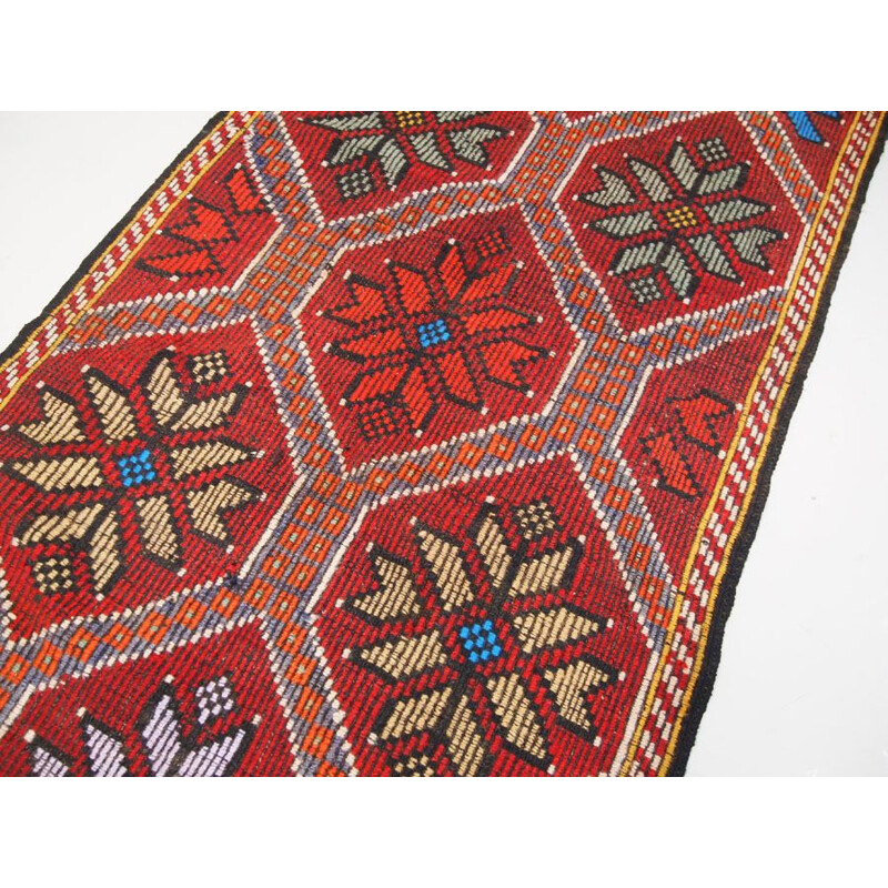 Tapis tribal turque vintage