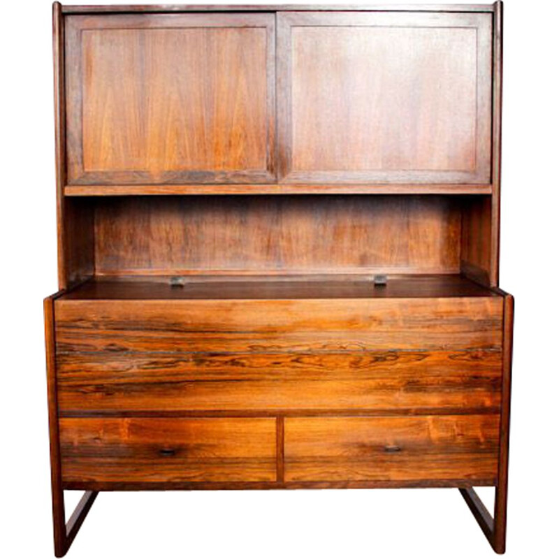 Vintage Rio rosewood bookcase