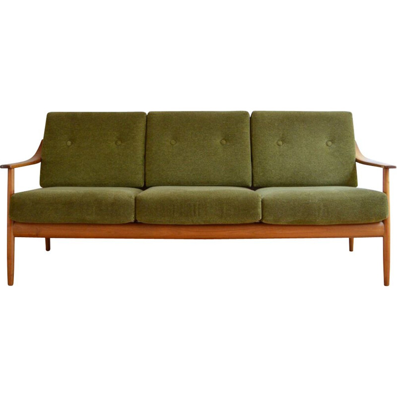 Vintage 3-seater sofa by Wilhelm Knoll