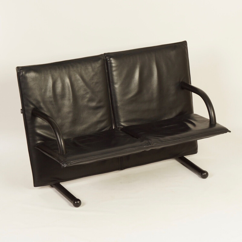 Vintage Italian 2-seater sofa by Burkhard Vogtherr for Arflex