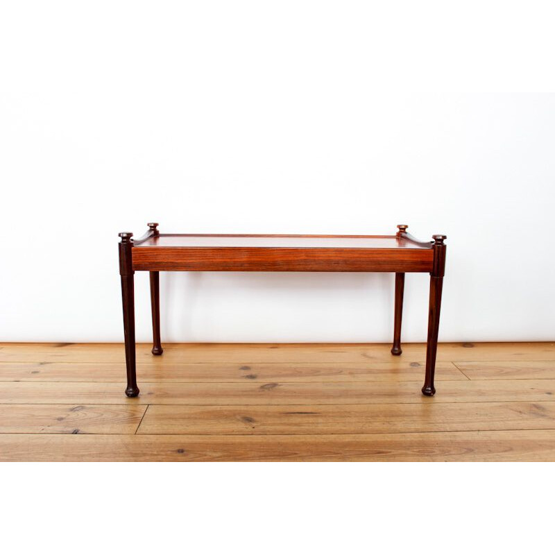 Vintage side table in rio rosewood