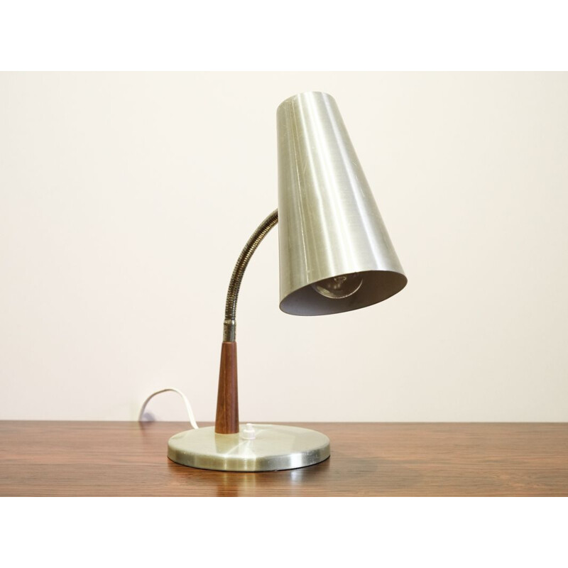 Vintage Danish desk lamp in brass colour