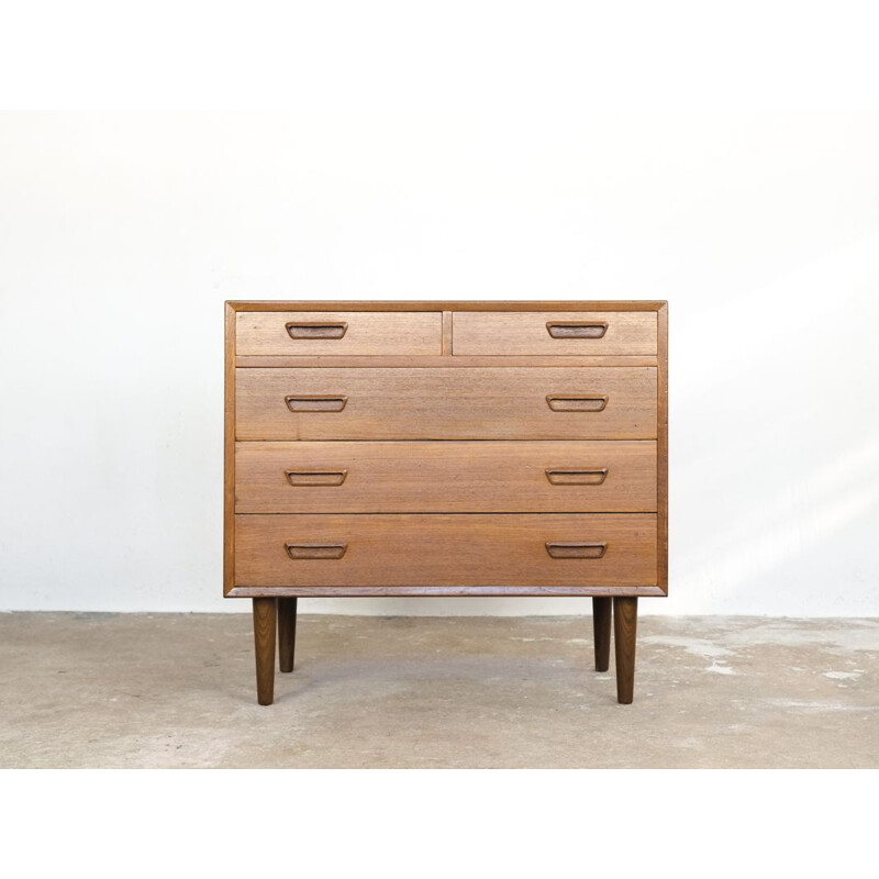 Vintage Danish chest of drawers in teak