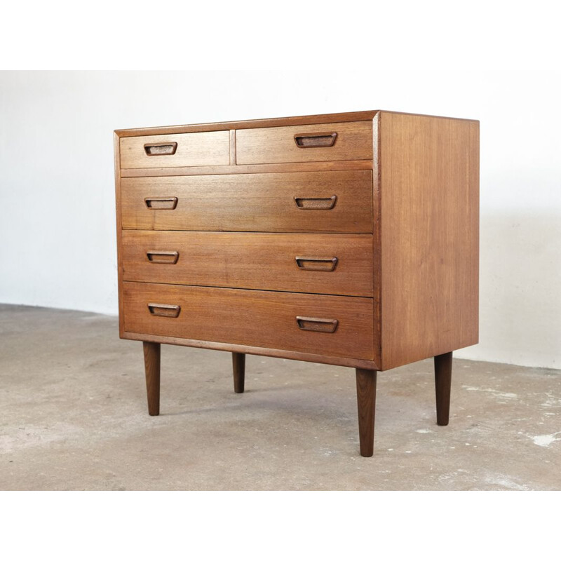 Vintage Danish chest of drawers in teak