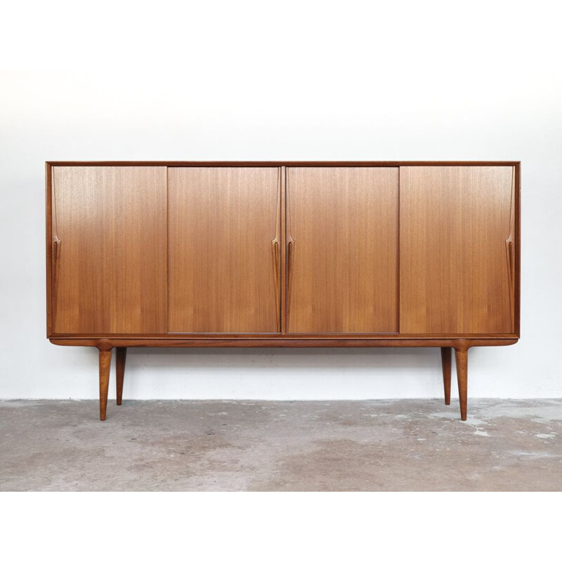 Vintage model 19 highboard in teak by Omann Jun