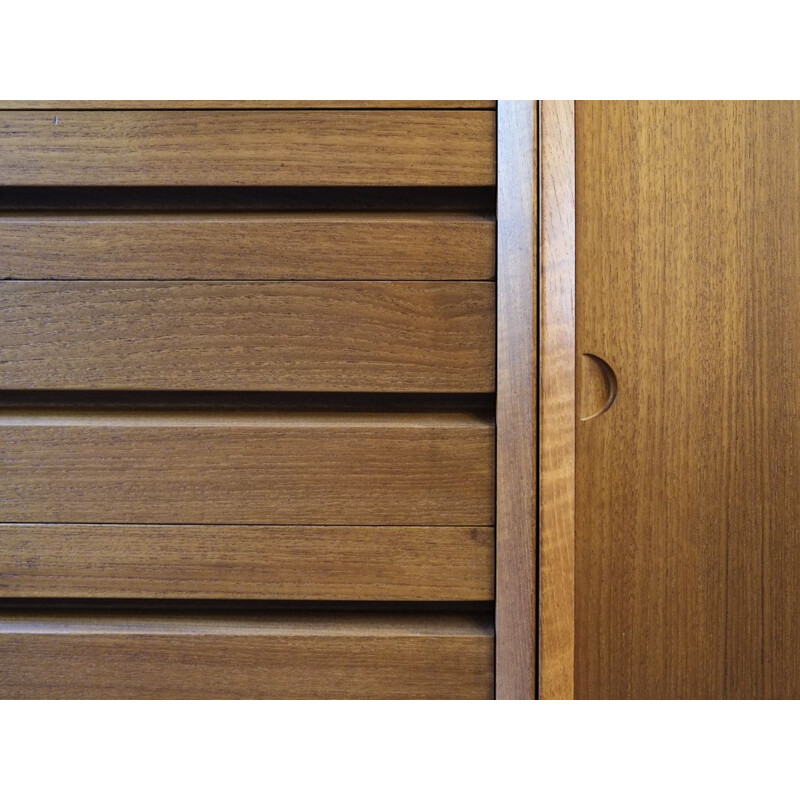 Vintage CADO wall system in teak by Poul Cadovius