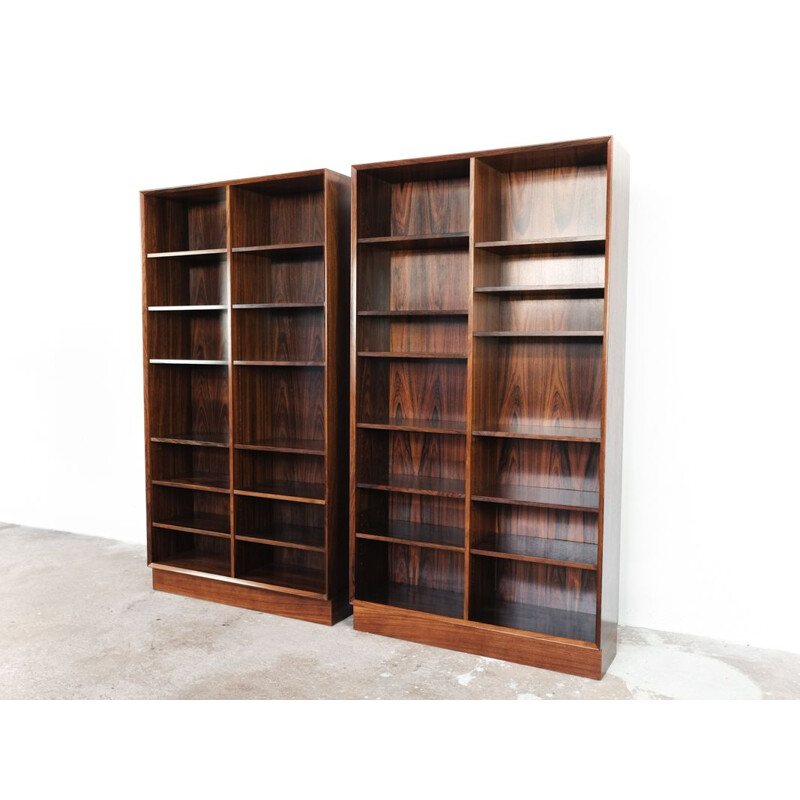 Danish book shelf in rosewood by Brouer