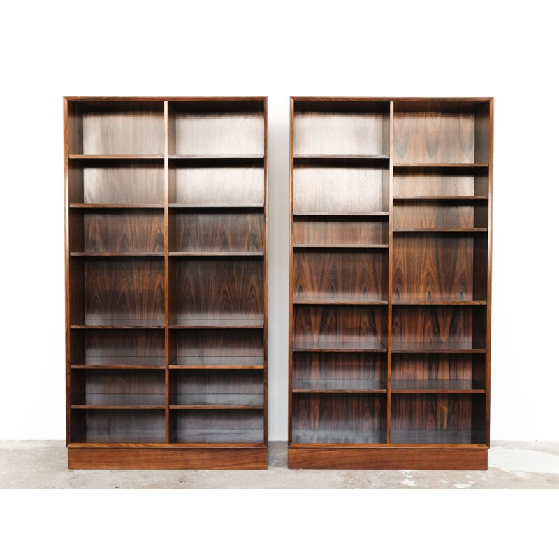 Danish book shelf in rosewood by Brouer