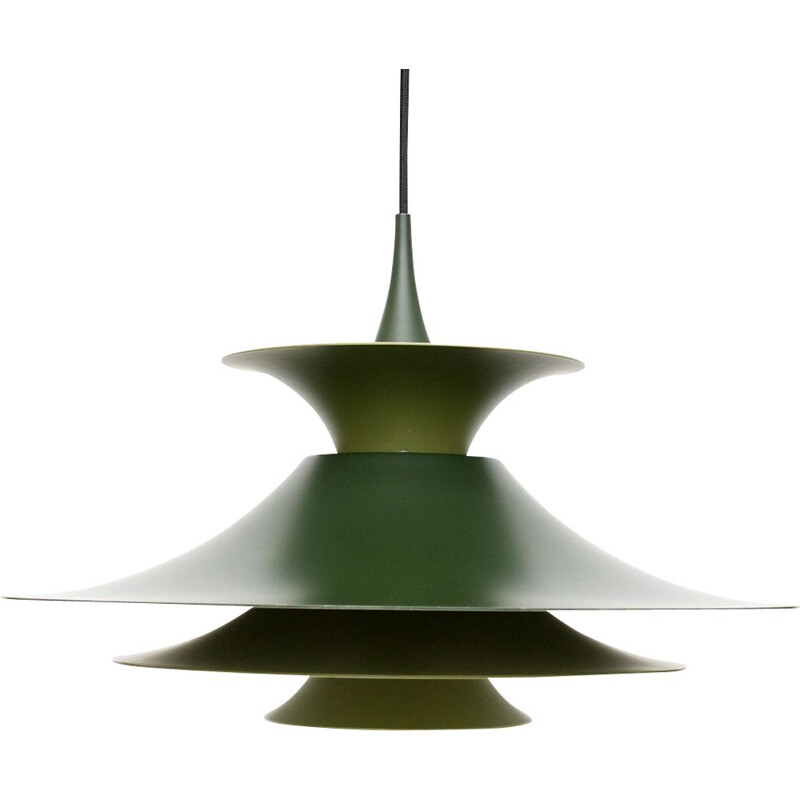 Vintage large Radius pendant lamp by Erik Balslev