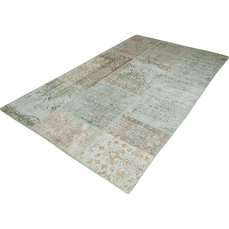 Tapis turc vintage turquoise